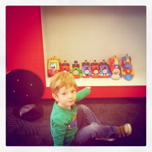 red and green and brown and blue ....