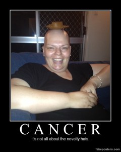 cancer demotivate poster