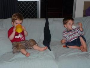 Fast forward 20 years and you can imagine a similar photo but it wouldn't be milk in the bottles.