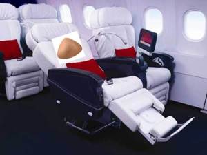 boob in first class